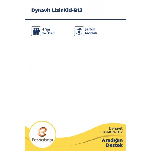 Dynavit Lizinkid B12 Şurup 150 ml