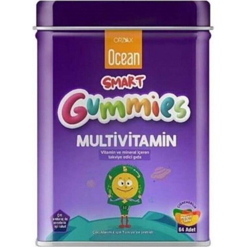 Ocean Smart Gummies Multivitamin 64'lü