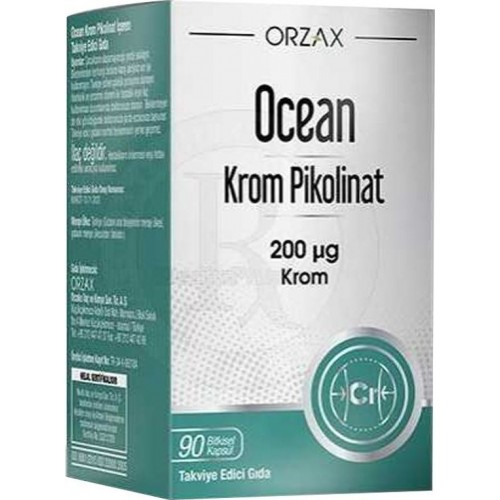 Ocean Krom Pikolinat 200 mcg 90 Kapsül
